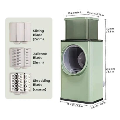 Vegetable Shredder Round Mandoline Slicer-2