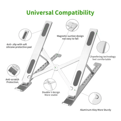 Aluminum Folding Laptop Stand-3